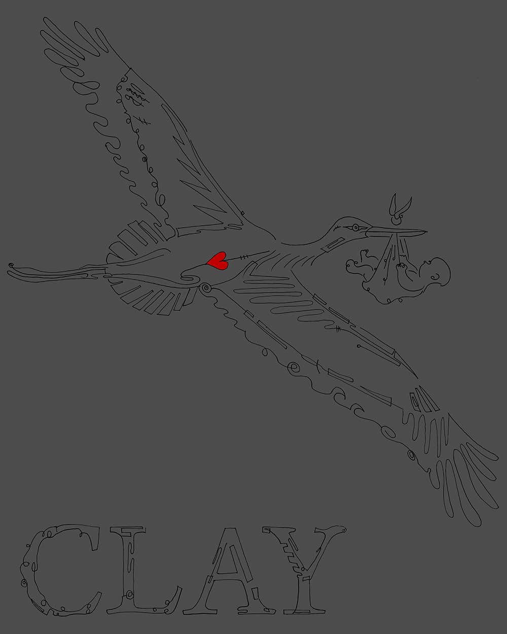 Clay-Stork