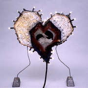 Heart Lamp Sculpture